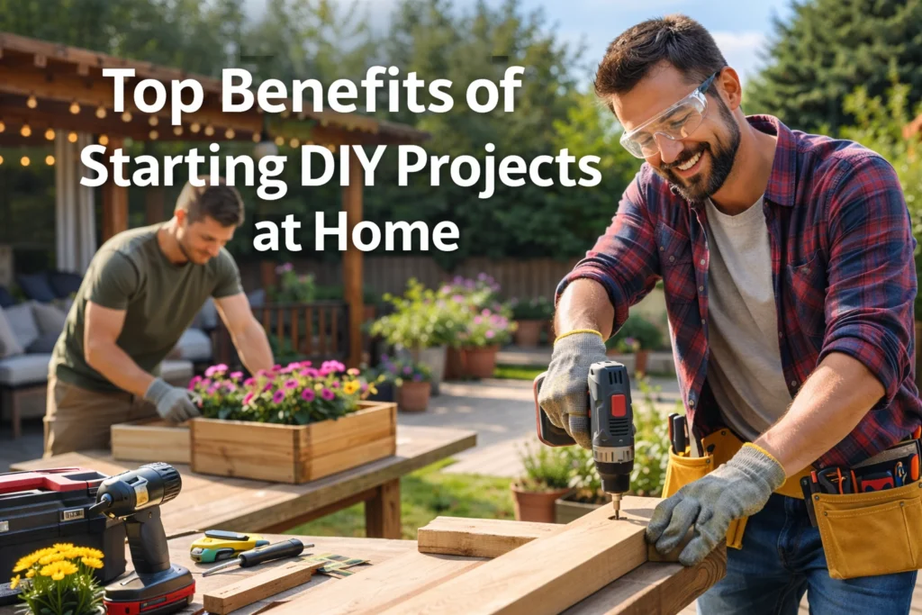 Top Benefits of Starting DIY Projects at Home