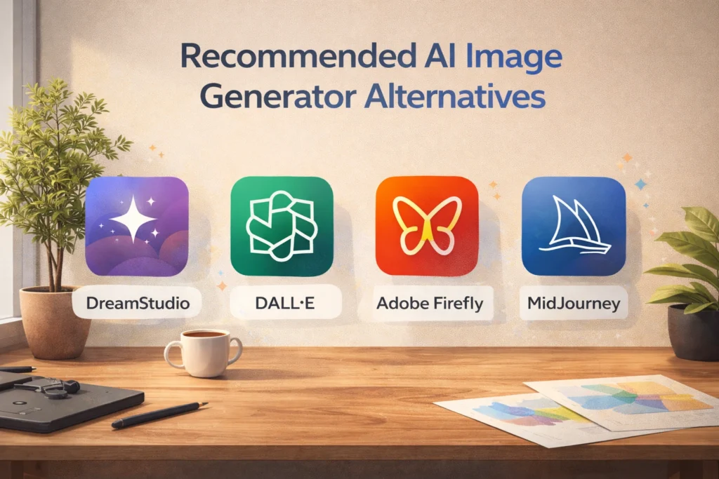 Recommended AI Image Generator Alternatives