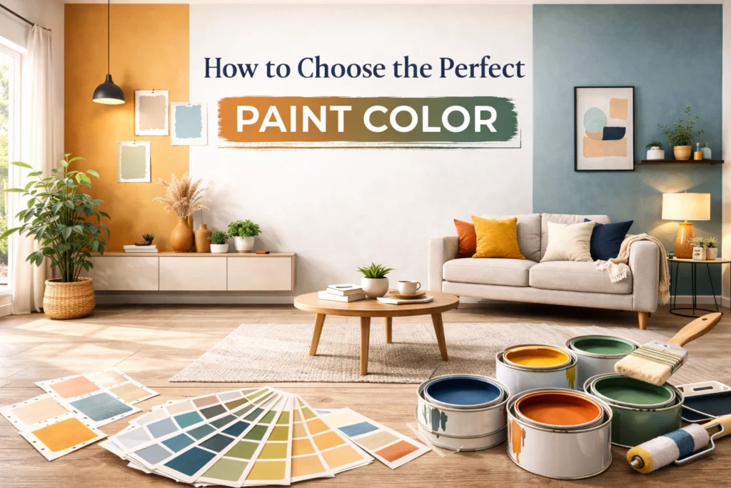 How to Choose the Perfect Paint Color