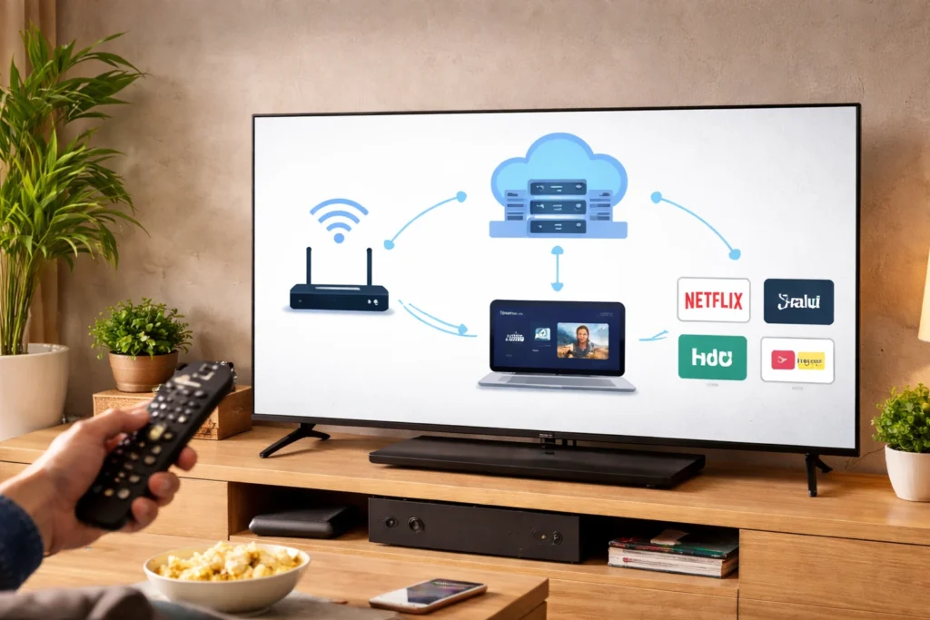Core Working Mechanism of Smart TVs