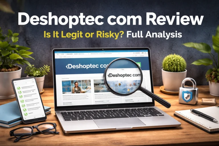 Deshoptec com Review 2026: Is It Legit or Risky? Full Analysis