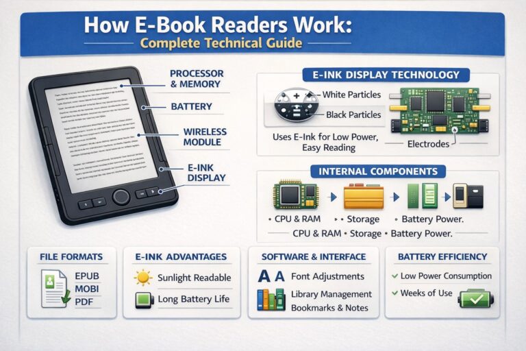 How E-Book Readers Work: Complete Technical Guide