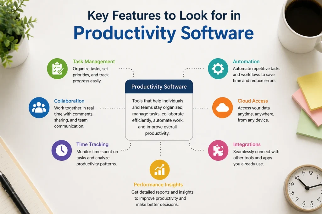Key Features to Look for in Productivity Software